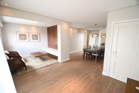 Sala de apartamento à venda com 2 quartos, 106m² em Chácara da Barra, Campinas