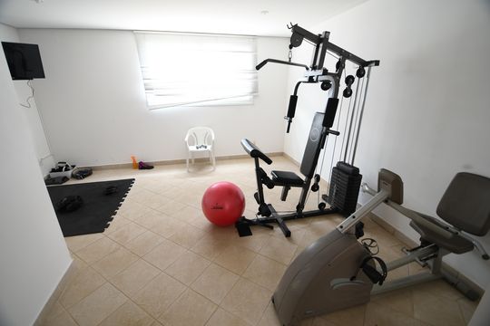 Área comum - Academia de apartamento à venda com 2 quartos, 106m² em Chácara da Barra, Campinas