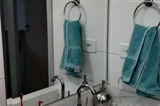 Banheiro de apartamento para alugar com 2 quartos, 50m² em Jardim Santa Júlia, São José dos Campos