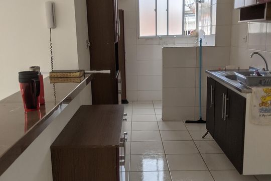 Cozinha de apartamento para alugar com 2 quartos, 50m² em Jardim Santa Júlia, São José dos Campos