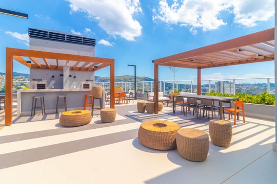 Área Comum  de kitnet/studio para alugar com 1 quarto, 30m² em Partenon, Porto Alegre