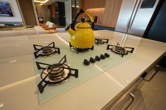 Cozinha de apartamento à venda com 2 quartos, 147m² em Vila Mariana, São Paulo