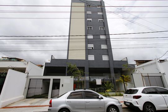 Fachada do Prédio de apartamento à venda com 3 quartos, 86m² em Padre Eustáquio, Belo Horizonte