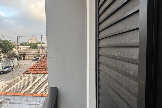 Suíte Varanda de casa à venda com 3 quartos, 195m² em Vila Vilma, Santo André