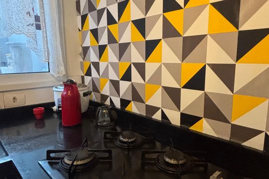 Cozinha de casa à venda com 3 quartos, 195m² em Vila Vilma, Santo André