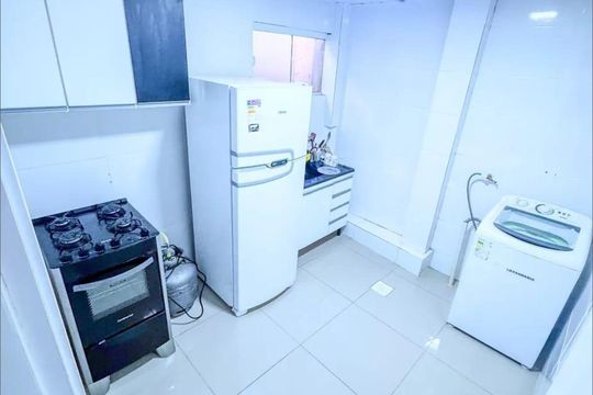 Cozinha  de apartamento para alugar com 2 quartos, 59m² em Centro, Curitiba