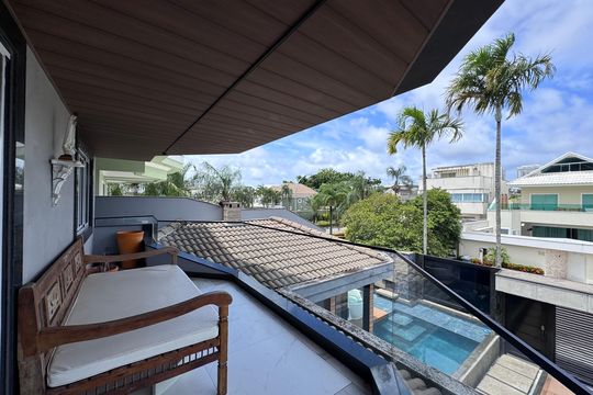 Suite 1 - varanda de casa à venda com 4 quartos, 383m² em Recreio dos Bandeirantes, Rio de Janeiro
