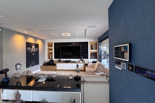 Sala de casa à venda com 4 quartos, 383m² em Recreio dos Bandeirantes, Rio de Janeiro
