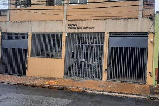 Fachada do Prédio de apartamento à venda com 1 quarto, 48m² em Centro, Campinas