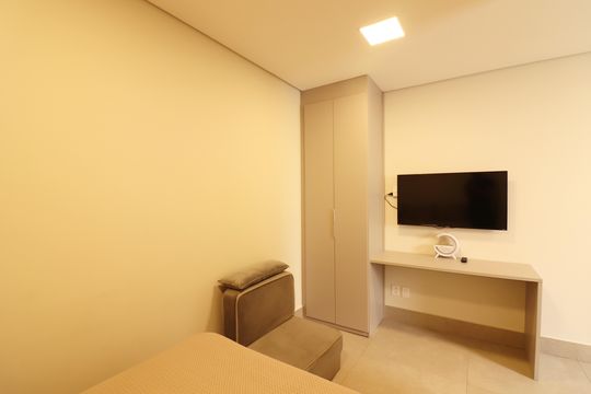 Quarto  de kitnet/studio para alugar com 1 quarto, 28m² em Centro, São Bernardo do Campo