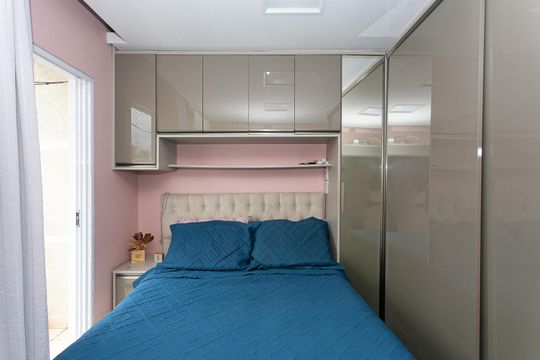 Suíte 1 de casa de condomínio à venda com 3 quartos, 120m² em Vila Carrão, São Paulo