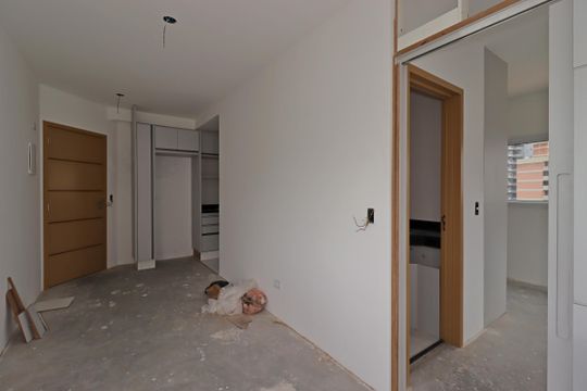 Sala de apartamento para alugar com 1 quarto, 49m² em Jardim Bela Vista, Santo André