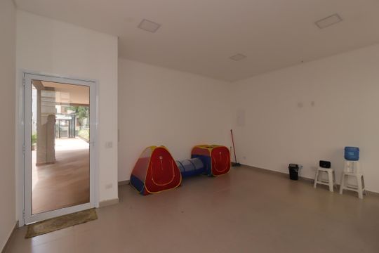 Área Comum - Brinquedoteca de apartamento para alugar com 1 quarto, 49m² em Jardim Bela Vista, Santo André