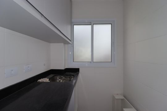 Área de Serviço de apartamento para alugar com 1 quarto, 49m² em Jardim Bela Vista, Santo André