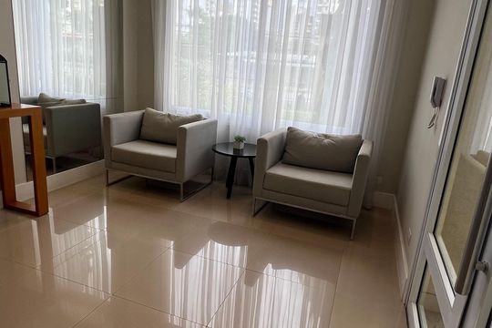 Área comum de apartamento à venda com 1 quarto, 69m² em Santo Amaro, São Paulo