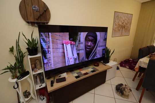Sala de TV de apartamento à venda com 3 quartos, 73m² em Jardim do Estádio, Santo André