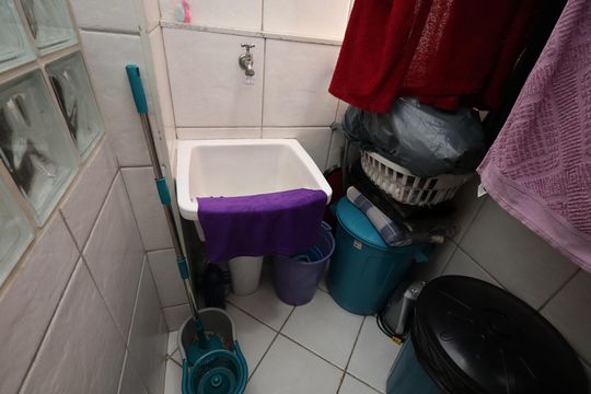 Lavanderia de apartamento à venda com 3 quartos, 73m² em Jardim do Estádio, Santo André