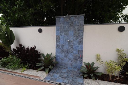 Área Comum - Chuveirão da Piscina de apartamento à venda com 2 quartos, 69m² em Parque das Nações, Santo André