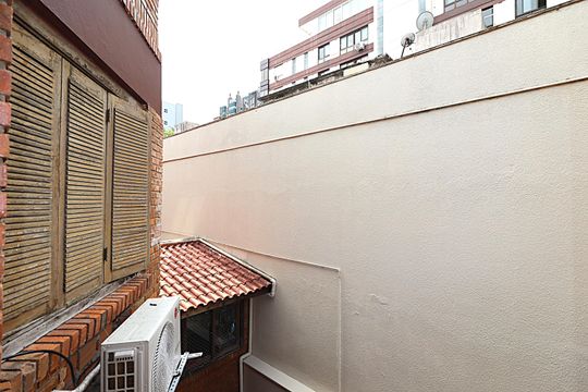 Vista da Suíte 1 de apartamento à venda com 3 quartos, 150m² em Petrópolis, Porto Alegre