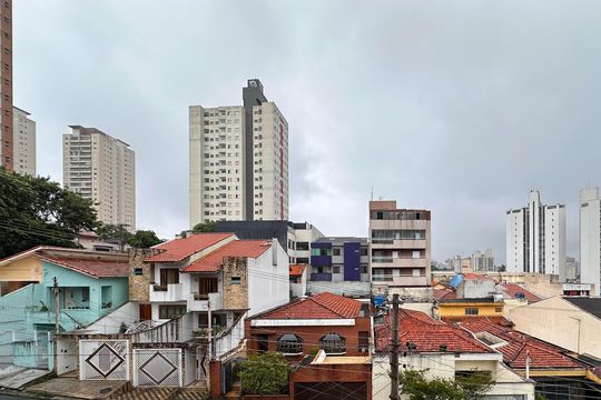 Vista da Sala de apartamento à venda com 2 quartos, 78m² em Santa Terezinha, São Bernardo do Campo