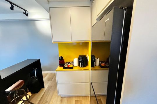 Cozinha de apartamento à venda com 2 quartos, 74m² em Santana, São Paulo