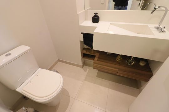 Lavabo de apartamento à venda com 3 quartos, 137m² em Adalgisa, Osasco