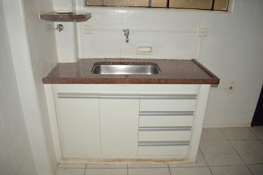 Cozinha - Armários de apartamento para alugar com 4 quartos, 79m² em Centro, Ribeirão Preto