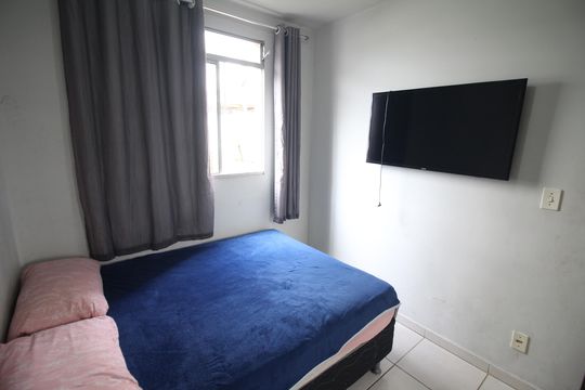 Quarto 2 de apartamento à venda com 2 quartos, 44m² em Diamante, Belo Horizonte