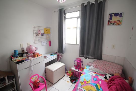 Quarto 1 de apartamento à venda com 2 quartos, 44m² em Diamante, Belo Horizonte