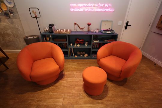 Sala de apartamento à venda com 3 quartos, 109m² em Vila Gilda, Santo André
