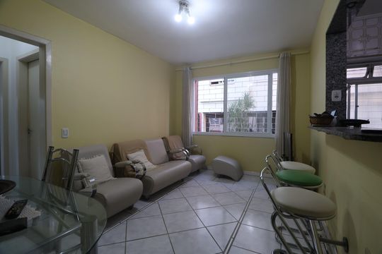 Sala de apartamento à venda com 2 quartos, 59m² em Centro, Canoas