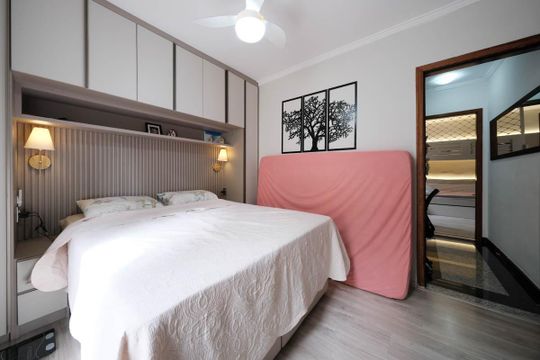 Suíte 2 de casa de condomínio à venda com 2 quartos, 103m² em Cidade Patriarca, São Paulo
