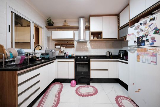 Sala/Cozinha de casa de condomínio à venda com 2 quartos, 103m² em Cidade Patriarca, São Paulo