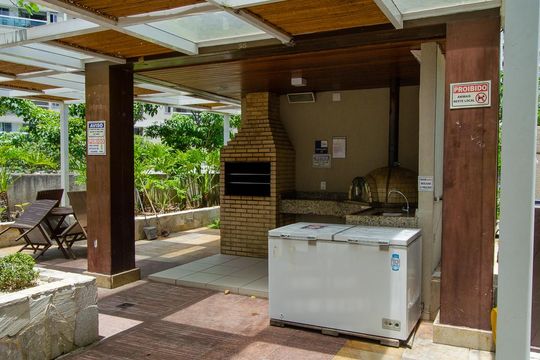 Área comum de apartamento à venda com 3 quartos, 85m² em Recreio dos Bandeirantes, Rio de Janeiro