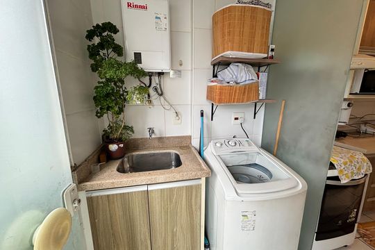 Área de Serviço de apartamento à venda com 3 quartos, 85m² em Recreio dos Bandeirantes, Rio de Janeiro