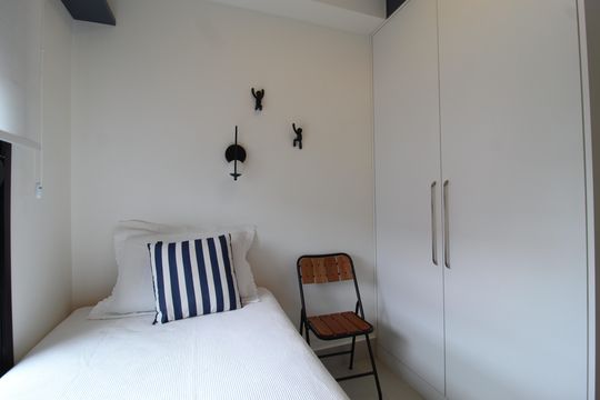 Quarto 1 de apartamento à venda com 2 quartos, 56m² em Indianópolis, São Paulo