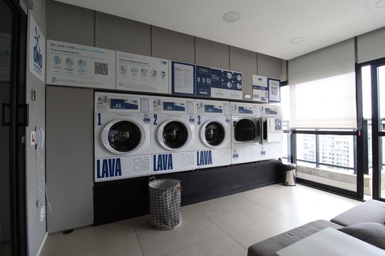 Área Comum - Lavanderia de apartamento à venda com 2 quartos, 56m² em Indianópolis, São Paulo