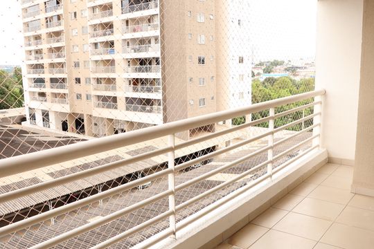 Vista da Sacada de apartamento para alugar com 3 quartos, 80m² em Ipiranga, Goiânia