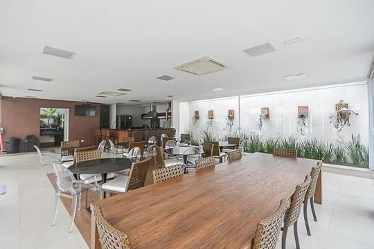 Área comum - Churrasqueira de apartamento à venda com 4 quartos, 255m² em Vila Alvaro Marques, São Bernardo do Campo