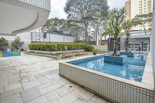 Área comum de apartamento à venda com 4 quartos, 255m² em Vila Alvaro Marques, São Bernardo do Campo