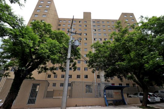 Fachada de apartamento à venda com 1 quarto, 33m² em Parque das Nações, Santo André