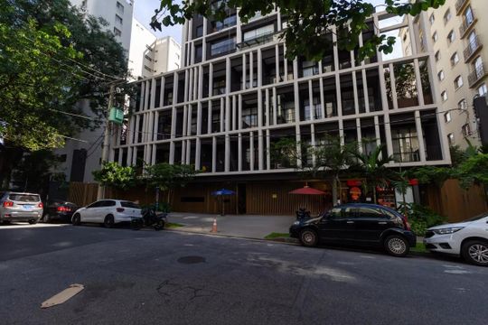 Fachada de kitnet/studio para alugar com 1 quarto, 28m² em Perdizes, São Paulo