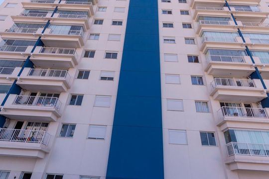 Fachada do Prédio de apartamento à venda com 1 quarto, 45m² em Bethaville I, Barueri