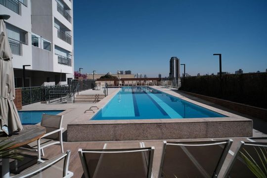 Área comum - Piscina de apartamento à venda com 2 quartos, 63m² em Vila Guilhermina, São Paulo