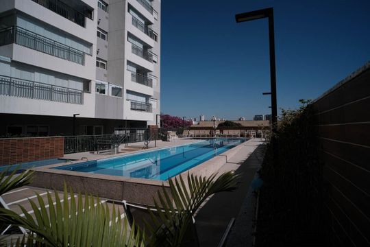 Área comum - Piscina de apartamento à venda com 2 quartos, 63m² em Vila Guilhermina, São Paulo