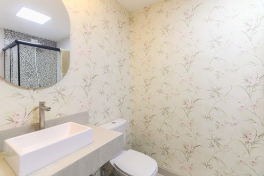 Banheiro  de apartamento para alugar com 1 quarto, 26m² em Penha de França, São Paulo