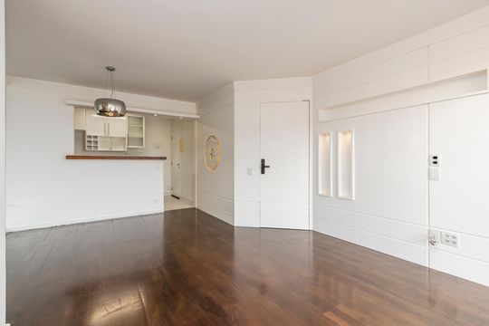 Sala de apartamento à venda com 3 quartos, 87m² em Santo Amaro, São Paulo