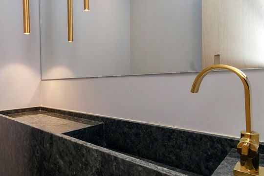 Lavabo de apartamento para alugar com 3 quartos, 162m² em Chácara Santo Antônio (zona Sul), São Paulo