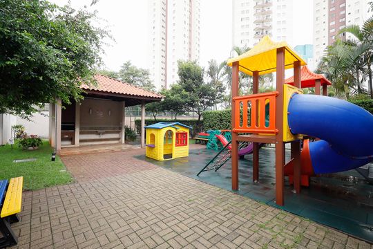 Área comum - Playground de apartamento para alugar com 3 quartos, 55m² em Parque Novo Mundo, São Paulo
