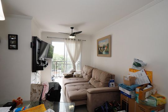 Sala de apartamento para alugar com 3 quartos, 55m² em Parque Novo Mundo, São Paulo